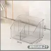 Caja de Almacenamiento para Cosméticos Escritorio Tocador Productos para el Cuidado de la Piel Acrílico con Patrón de Olas Gran Capacidad Estante de Almacenamiento Brochas de Maquillaje