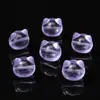 Cristal Púrpura Piezoeléctrico Cuentas Espaciadoras Púrpura Lavanda Colgante de Buey con Fosas Nasales Tallado Pixiu Cuentas Sueltas Accesorios para Pulseras DIY Venta al por Mayor