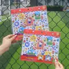 Série Vitalidade Hello Kitty Adesivos Grandes Licenciados Oficialmente Série Gato KT Sanrio Ilustrações de Material para Diário Cartoon