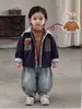 Chaqueta de Algodón Fresca y Traviesa para Niños de Invierno Nuevo Estilo de Invierno Chaqueta de Trabajo Ropa de Invierno para Bebés Chaqueta Deportiva para Niños Cortavientos con Cuello Alto