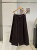 Pantalones de pana de pierna ancha de cintura alta simples retro KEKEZOON, nuevos pantalones cortos rectos adelgazantes de otoño 9029