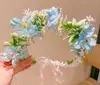 2026 Nuevo Estilo Kolu Li Princesa de las Hadas Diadema Floral Accesorio para el Cabello con Cinta Diadema para Niñas