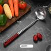 Uau, Espátula de Aço Inoxidável, Espátula de Cozinha Espessa, Colher Especial para Fritura de Chef, Espátula para Fritura, Colher de Sopa Doméstica com Cabo Longo, Utensílios de Cozinha