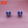Zsms34Nl Nylon Moldeado por Inyección Azul y Blanco con Bola Mágica Diana de Bola Autoadhesiva Bola Piezas Pequeñas de Producción