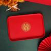 Nuevos Suministros para Celebración de Bodas: Juego de Lavabo Rojo para Boda, Colección Completa de Boda Estilo Chino
