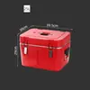 Caja de Acero Inoxidable para Conservar el Frío y Aislamiento Térmico Juego de 4 Piezas Calentador de Comida Contenedor de Almacenamiento Térmico
