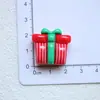 Accesorios de Resina DIY Nuevo Papá Noel Muñeco de Nieve Pegamento de Crema Pasador Funda para Teléfono Hebilla de Zapato Llavero Colgante