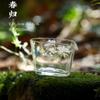 Chungui Gota d'Água Copo Público Vidro Borossilicato Resistente ao Calor Conjunto de Chá Kung Fu Mar de Chá Acabamento Fino Copo Público Doméstico Copo Equalizado