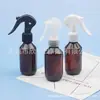 Botella rociadora pequeña de 100 ml para hidrosol, botella rociadora verde oscuro de cuello fino para regar flores, botella rociadora de agua para flores