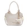 Bolsa Quadrada Pequena Simples Vintage 2025 Novo Estilo Simples Grande Capacidade Bolsa de Axila para Deslocamento Bolsa de Ombro de Couro Encerado da Moda para Mulheres