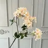 Flores artificiales de begonia y jazmín para decoraciones de boda, flores artificiales para sala de estar y decoración del hogar, arreglos florales, centros de mesa y diseño de paisajes utilizando flores de seda