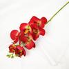 Uma flor de madeira Estrada fábrica direta nova casa Hóspede restaurante Decoração flores de exibição cola de simulação sentir Phalaenopsis
