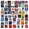Coleção de Adesivos para Capa de Álbum R&B da Indústria Musical Chinesa 96, Mercadoria Musical Nostálgica para Entusiastas, Adesivos Decorativos para Coleção