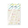 Sky New Retro Barroco Pegatinas para Uñas Láser Aurora Grabadas Pegatinas de Uñas DIY Impermeables Adhesivas Pegatinas Decorativas