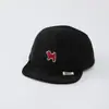 Gorra de béisbol a rayas con cachorro para niños para primavera y otoño, protección solar para niños y niñas, estilo lindo y versátil