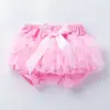Shorts de Tul de Doble Capa para Bebé Niña 2026 Nuevo Elegante Lindo Faldita para Bebé Falda Pantalón de Malla Suave de Color Sólido