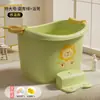 Bañera para niños, bañera para bebés, adecuada para otoño e invierno, bañera para lactantes, se puede usar para sentarse y bañarse, piscina para niños, tamaño grande para uso doméstico