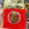 Pegatina Pura de Oro 999 para Teléfono para Atraer Riqueza y Buena Fortuna, La Princesa Te Desea Hacerte Rico, Pegatina de Teléfono de Regalo de Fábrica de Origen