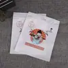 Atacado Pontual Saco Plástico com Fecho Zíper Desenho Animado Saco de Embalagem para Compras Gancho de Plástico Saco de Presente Saco de Armazenamento Autovedante Diário Bolsa