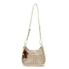 Dropshipping Internacional Verão 2026 Nova Bolsa Feminina Pequena Quadrada Simples Bolsa Transversal de Ombro para Férias na Praia Grande Capacidade