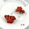 Mini Flor de Ameixa Simulada de 3 Pétalas String DIY Adereços para Adornos de Cabeça de Minorias Étnicas Arte Floral Doméstica Arranjo de Flores Ornamentos