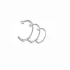 Joyería para Piercing Corporal de Acero Inoxidable Anillo Sencillo en Forma de C para Nariz Comercio Exterior Stud para Nariz Transfronterizo Anillo para Labios en Forma de U Fabricante de Studs para Nariz Venta al por Mayor