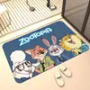 Alfombrillas de Barro Diatómico Zootopia para Puerta de Entrada de Casa, Alfombras para Vestíbulos, Alfombrillas Resistentes a Manchas y de Fácil Cuidado, Venta al por Mayor y Entrega
