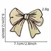 Fábrica en stock Pegatinas de Tela Bordadas de Flores de Dibujos Animados Accesorios de Ropa de Color Sólido Decoración Parche para Planchar Suministro Transfronterizo