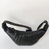 Bolso Croissant de Piel de Oveja, Bolso de Empanada de Moda, Bolso de Hombro Cruzado para el Pecho Simple y Versátil, Bolso Croissant Retro, Bolso de Piel Genuina para Mujer