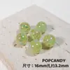 Cuentas Retorcidas con Lámina de Oro DIY Colorido Accesorios para Joyería Hecha a Mano Accesorios Materiales Cadena para Teléfono Móvil Hecha a Mano Collar Pendientes Colgante