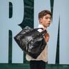 Bolsa de viagem casual masculina de negócios, bolsa de mão de grande capacidade, bolsa de ombro transversal, bolsa de couro PU de alta qualidade, bolsa de viagem masculina