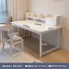 Escritorio Librero Mesa Integrada Trabajo Escritorio Computadora Mesa Estante de Almacenamiento Dormitorio Hogar Estudiante Escritura y Aprendizaje
