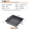 Molde de Silicona para Pan Tostado Transfronterizo Molde para Pastel Cocina Hogar Resistente a Altas Temperaturas Antiadherente Herramientas para Hornear Cocina Venta al por Mayor