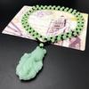 Imitação Jade Ping An Fivela Pixiu Ruyi Pingente Colar para Homens e Mulheres Colar Estilo de Casal Pequena Jóia Pingente Atividade Presente