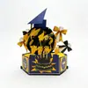 2026 Nueva Tarjeta de Felicitación de Temporada de Graduación Transfronteriza 3D Pop-Up Fiesta Creativa Gorro de Graduación y Gorro de Doctorado Regalo Tarjeta de Felicitación de Pie