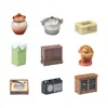 Micro-paisaje Retro Muebles Vintage de los 80 Casa de Muñecas Accesorios Decorativos DIY Mini Adornos de Escritorio