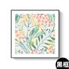 Pintura decorativa minimalista moderna para sala de estar estilo nórdico flor em aquarela fresca restaurante quarto hotel casa de família pendurada pintura