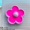 Zhongda Pegamento de Gota Flor Colorida Accesorios de Resina Pegamento de Crema Hecho a Mano DIY Adorno para el Cabello Titular Taza de Agua Hebilla de Zapato Colgante Lote