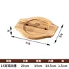 Base para olla de arena, olla caliente, olla para arroz, aislamiento térmico, base de madera, tabla de madera, base para olla de piedra, placa de hierro, bandeja de madera, base para olla antiquemaduras, bandeja inferior, base para placa de horneado