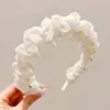 Diadema para lavarse la cara estilo bosque con un toque de alta gama, diadema vintage con lazo para mujer, accesorio para el cabello popular en línea, pasador de pelo simple atmosférico para niños