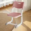 Cadeira Elevatória Escolar Simples, Cadeira para Estudo em Casa, Cadeira de Escrita para Aluno do Ensino Fundamental, Banco para Mesa Infantil, Cadeira com Encosto para Quarto de Estudante