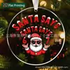 Decorações Transfronteiriças Mais Vendidas, Decorações Divertidas de Memes Digitais, Seissete Seis Sete Papai Noel Acrílico de Natal