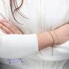 Amazon novo nicho pulseira coração oco pulseira estilo frio com miçangas de pérola oito palavras pulseira círculo personalizada