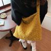 Bolsa de Lã Grande Capacidade para Viagens Casuais Transfronteiriças para Mulheres 2026 Nova Bolsa de Ombro Versátil de Outono e Inverno Bolsa Tote Simples