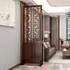 Divisória de Tela Sala de Estar Dobrável Móvel Estilo Chinês Moderno Entrada Sala de Estar Quarto Tela de Parede Madeira Maciça Escritório Decoração