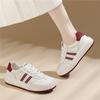 Zapatillas Blancas Casuales de Suela Gruesa para Mujer, Novedad Otoño 2026, Punta Redonda, Zapatos de Entrenamiento Alemanes, Zapatillas Deportivas Casuales Versátiles