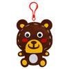 Materiales de producción DIY hechos a mano creativos de costura no tejida para niños, música, colgantes de animales de dibujos animados, regalos para niños
