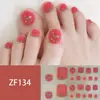 Adesivos para Unha do Pé Padrão Estéreo Zf Diamante de Imitação 3D Manicure Patch Impermeável Longa Duração Clareador Patch Completo para Unha do Pé Produto Acabado