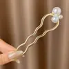 Pasador en forma de U para peinado de moño, nuevo modelo 2026 peine de múltiples dientes para mujer, accesorio para el cabello para fijar en la parte posterior de la cabeza