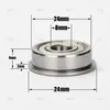 Rodamiento de Brida Miniatura F608Zz F626Zz F625Zz F635Zz F688Zz F689Zz F695Zz
